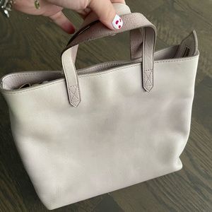 Madewell leather tote crossbody